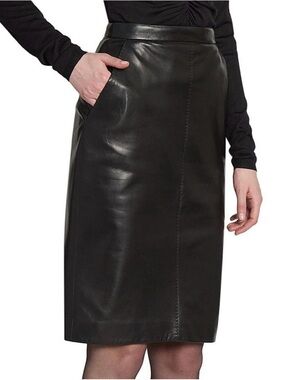 PENCIL SKIRT IN
LAMBSKIN YSL